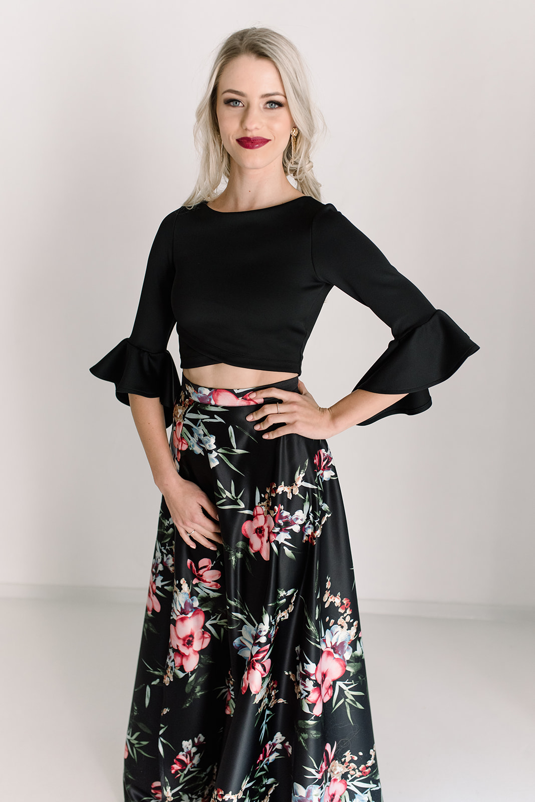 Belle Sleeve Crop Top