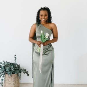 The Remi One-Shoulder Dress