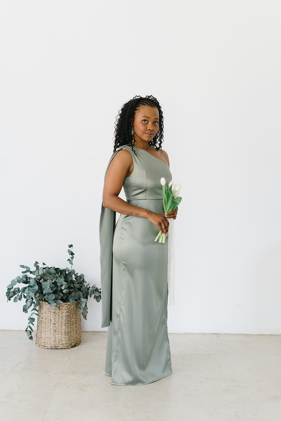 The Remi One-Shoulder Dress - Image 2