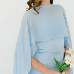 The Lila Chiffon Cover-Up