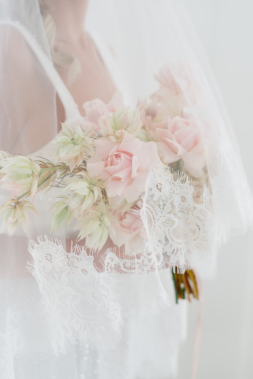 The Bella Lace Veil - Image 8